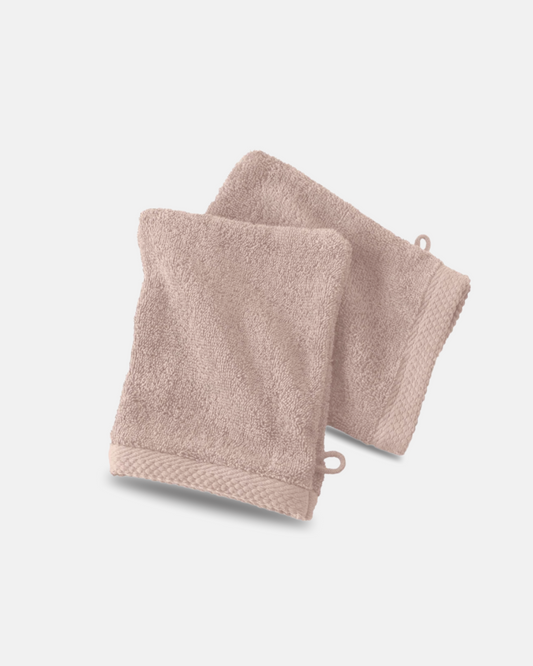 Gants de toilette (lot de 2) – 16x21 cm